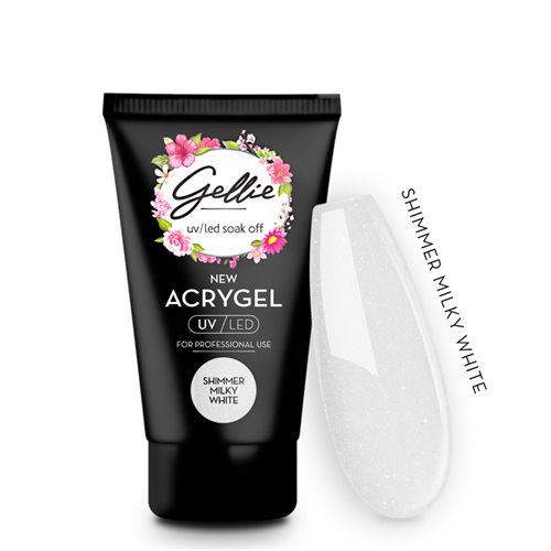 Acrygel Shimmer Milky White 30ml