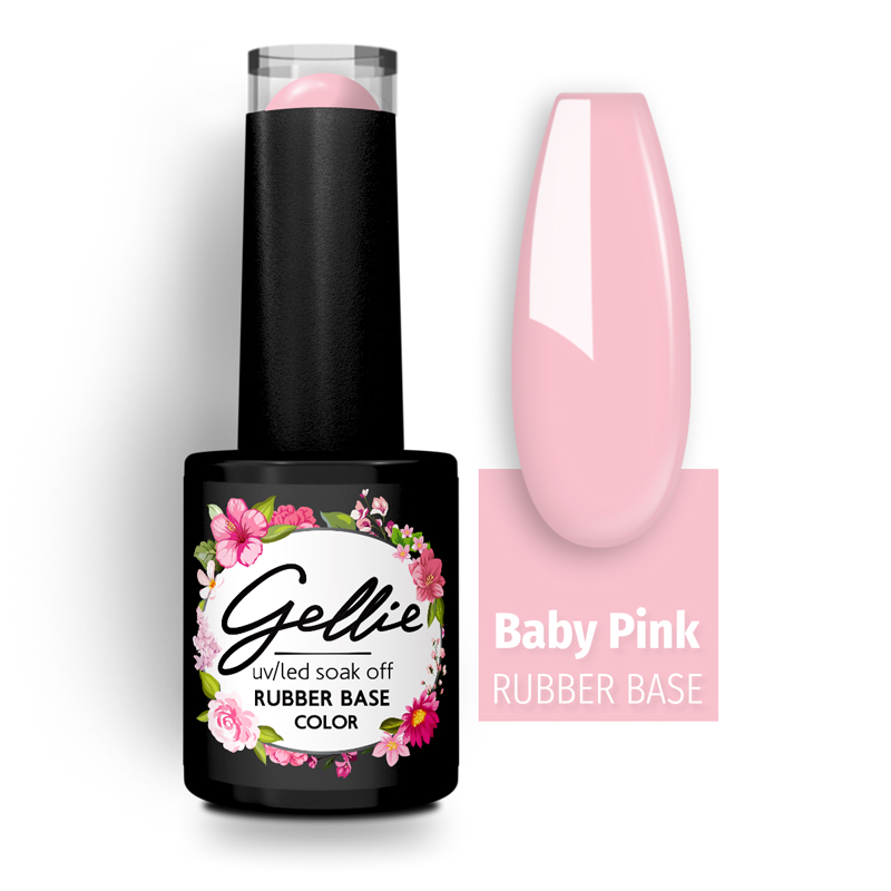 Gellie Rubber Base Color - Baby Pink