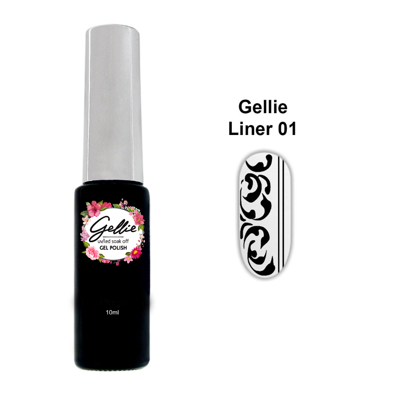 Ημιμόνιμο Βερνίκι Gellie Liner 01