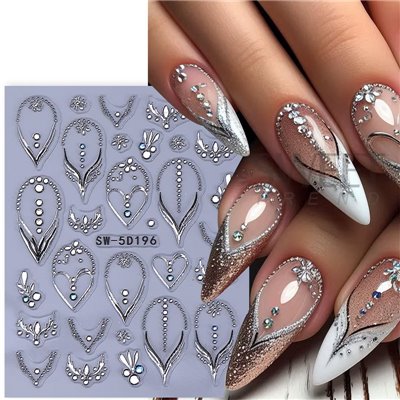 Αυτοκόλλητα Νυχιών - SW-5D196