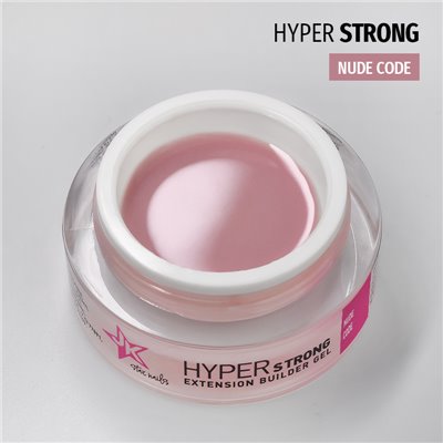 Hyperstrong Extension Builder Gel - Nude Code