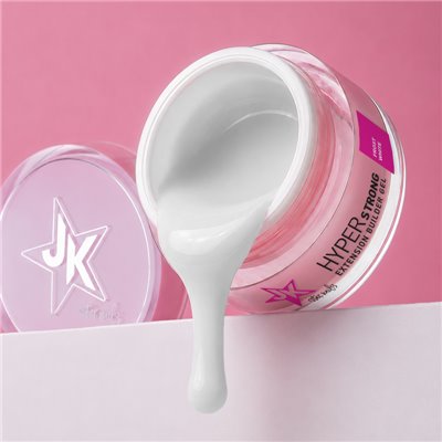 Hyperstrong Extension Builder Gel - Frost White