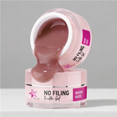 JK No Filing Builder Gel - Warm Nude