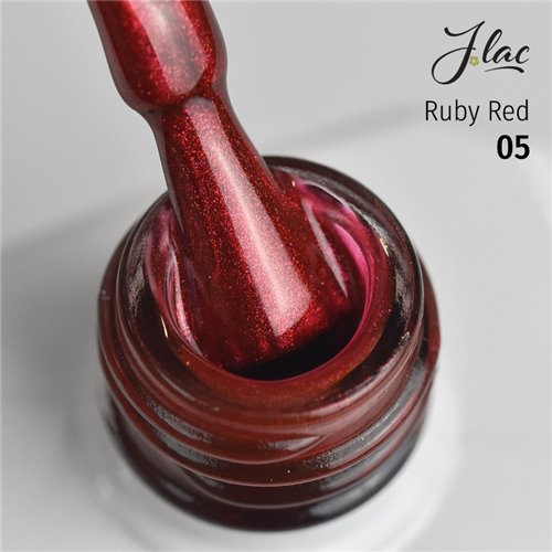 Ημιμόνιμο Βερνίκι Jlac Ruby Red 05