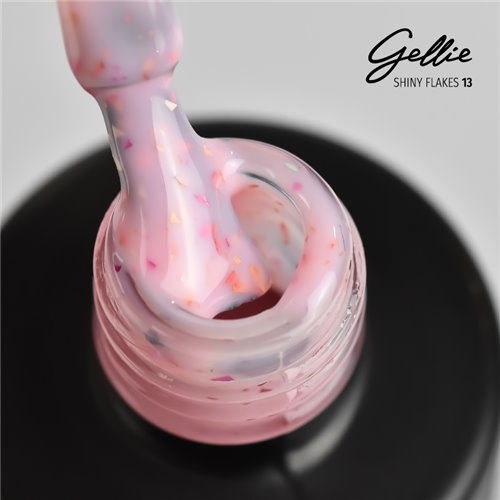 Ημιμόνιμο Βερνίκι Gellie Shiny Flakes 13