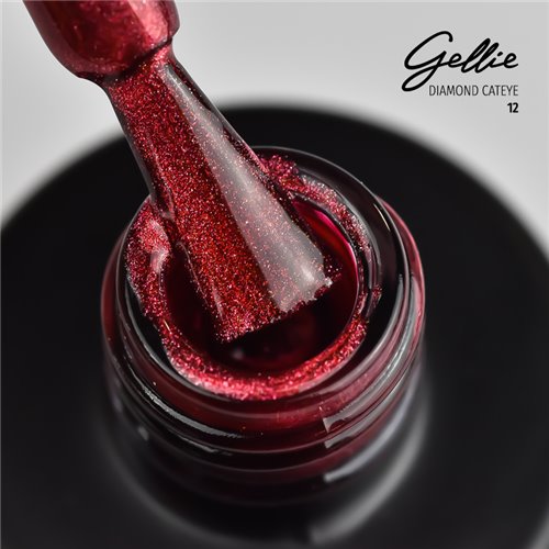 Ημιμόνιμο Βερνίκι Gellie Diamond Cat Eye 12
