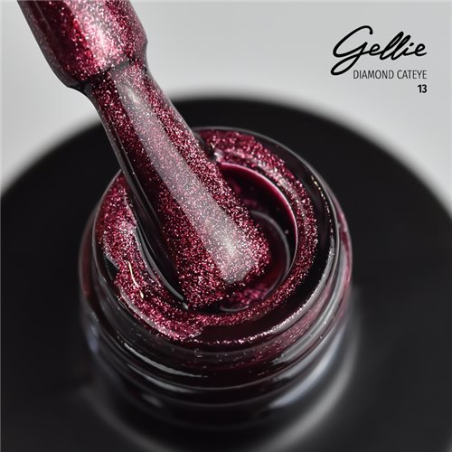 Ημιμόνιμο Βερνίκι Gellie Diamond Cat Eye 13