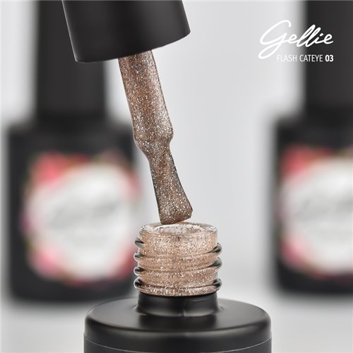 Ημιμόνιμο Βερνίκι Gellie Flash Cateye 03