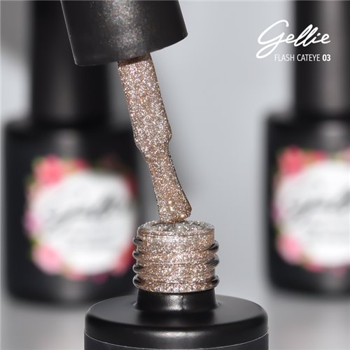 Ημιμόνιμο Βερνίκι Gellie Flash Cateye 03