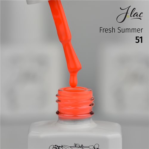 Ημιμόνιμο Βερνίκι Jlac Fresh Summer 51