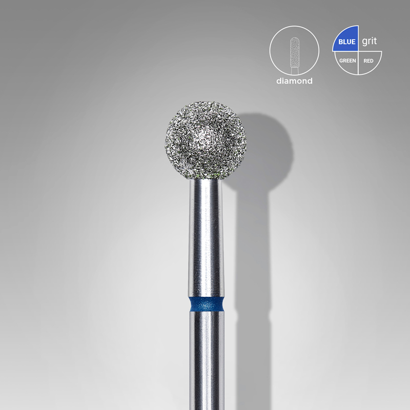 Staleks Diamond Drill Bit - Ball Blue EXPERT - 5mm