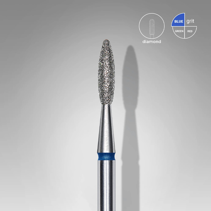 Staleks Diamond Drill Bit - Flame Blue EXPERT - D10
