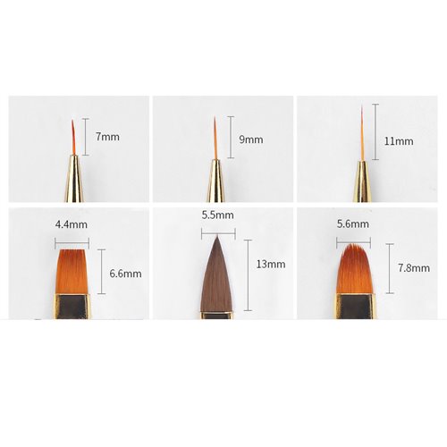 Σετ Διπλά Πινέλα - Double Brush Set