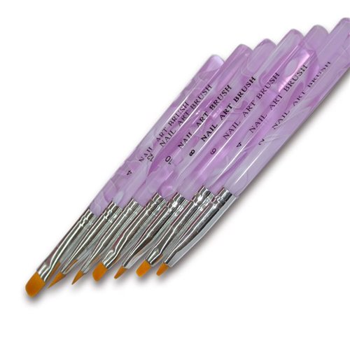 Σετ Πινέλα Gel - Oval - SET B1