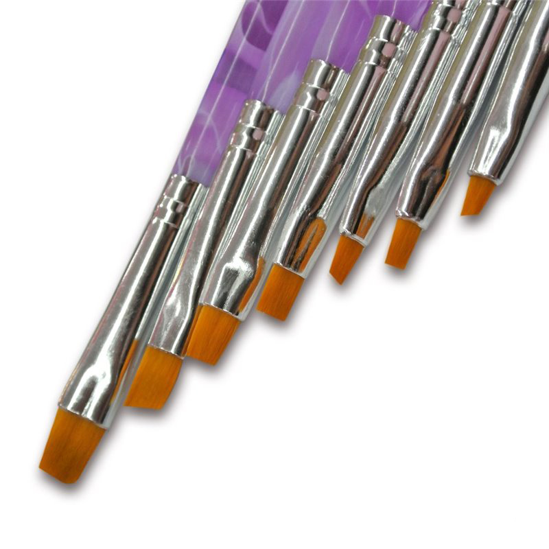 Σετ Πινέλα Gel - Oval - SET B1