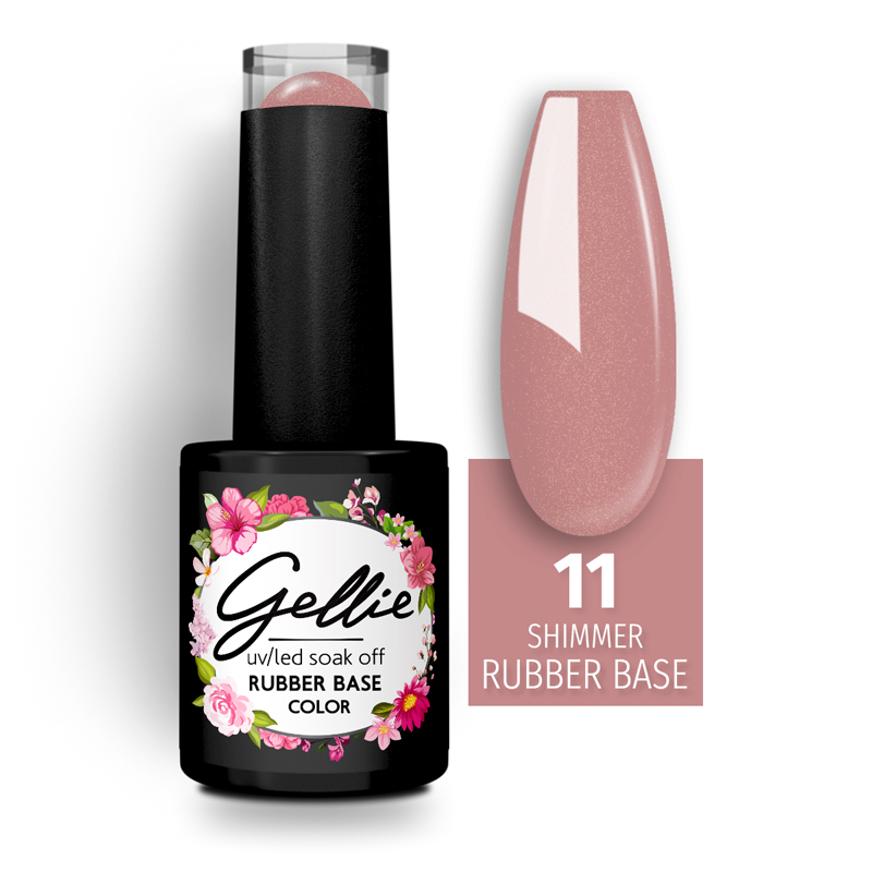 Gellie Shimmer Rubber Base Color 11