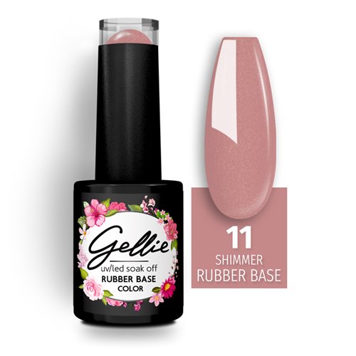 Gellie Shimmer Rubber Base Color 11
