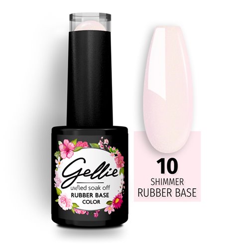 Gellie Shimmer Rubber Base Color 10