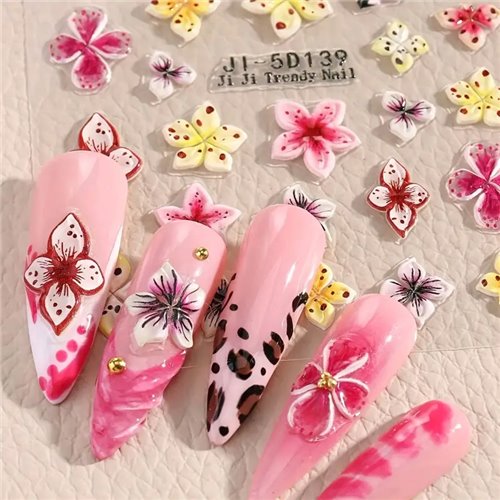 Αυτοκόλλητα Νυχιών - JI-5D139