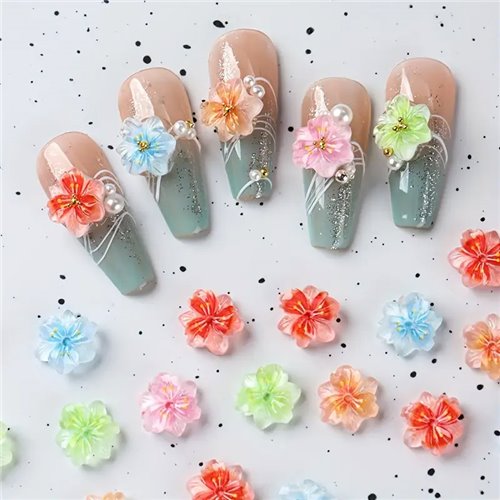 3D Flowers 09