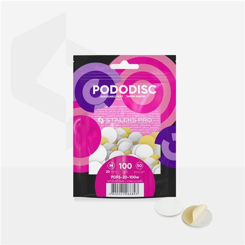 Staleks Pododisc Files on Soft Foam - M - 100grit