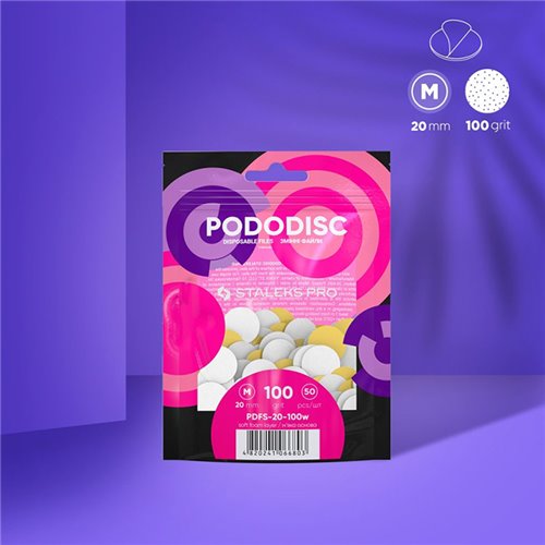 Staleks Pododisc Files on Soft Foam - M - 100grit