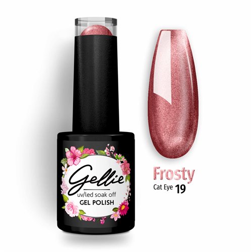 Ημιμόνιμο Βερνίκι Gellie Frosty Cat Eye 19