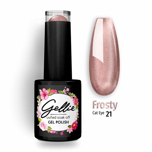 Ημιμόνιμο Βερνίκι Gellie Frosty Cat Eye 21