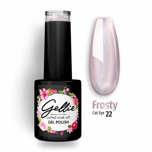 Ημιμόνιμο Βερνίκι Gellie Frosty Cat Eye 22
