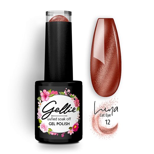Ημιμόνιμο Βερνίκι Gellie Luna Cat Eye 12