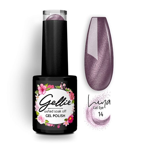 Ημιμόνιμο Βερνίκι Gellie Luna Cat Eye 14