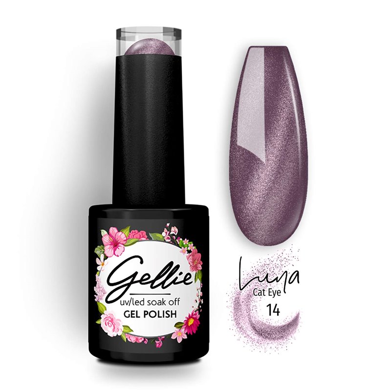 Ημιμόνιμο Βερνίκι Gellie Luna Cat Eye 14