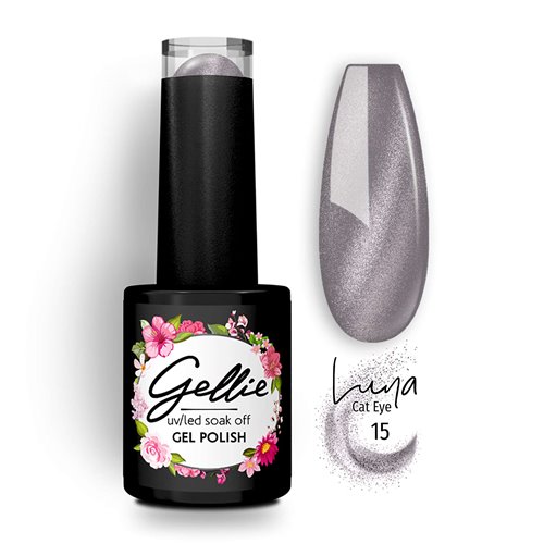 Ημιμόνιμο Βερνίκι Gellie Luna Cat Eye 15