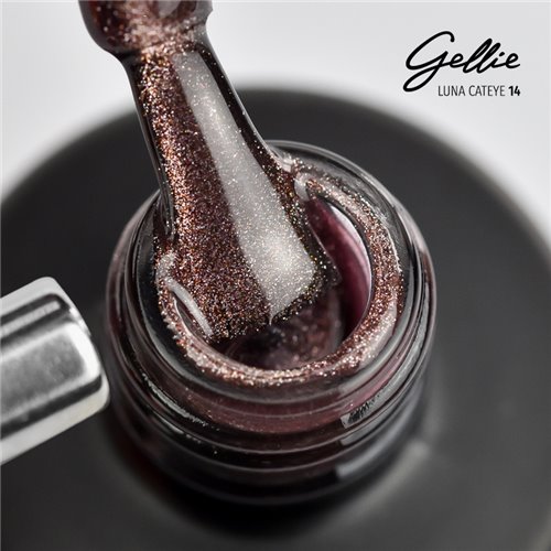 Ημιμόνιμο Βερνίκι Gellie Luna Cat Eye 14 Ημιμόνιμο Βερνίκι Gellie Luna Cat Eye 14