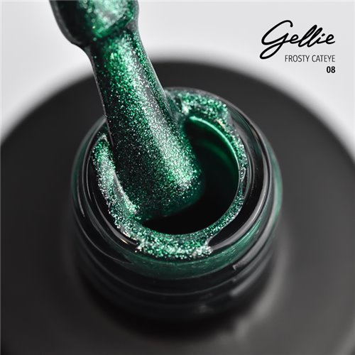 Ημιμόνιμο Βερνίκι Gellie Frosty Cat Eye 08