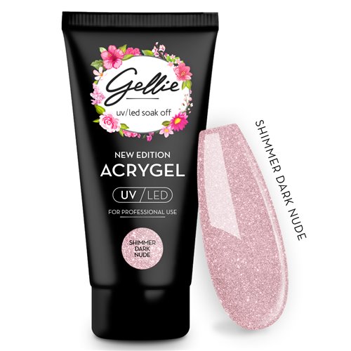 Acrygel Shimmer Dark Nude 60Ml