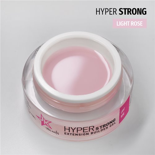 Hyperstrong Extension Builder Gel - Light Rose