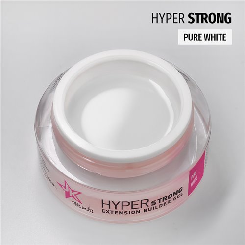 Hyperstrong Extension Builder Gel - Pure White