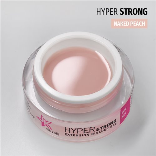 Hyperstrong Extension Builder Gel - Naked Peach