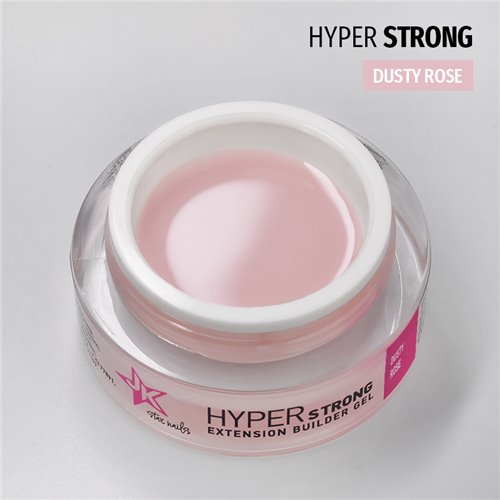 Hyperstrong Extension Builder Gel - Dusty Rose