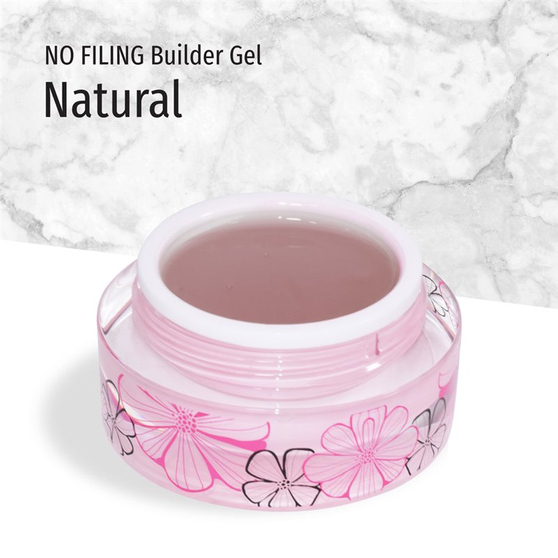 JK No Filing Builder Gel - Natural