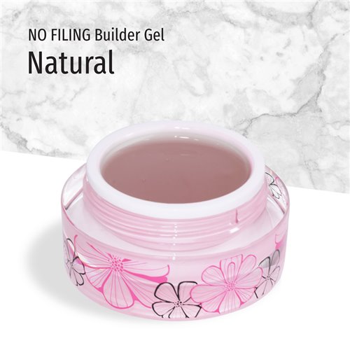 JK No Filing Builder Gel - Natural