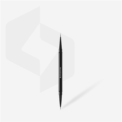 Staleks Double-ended brush EXPERT liner 7 mm / liner 10 mm