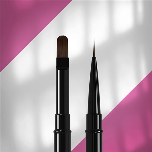 Staleks Double-ended brush EXPERT liner 10 mm / for gel 11mm