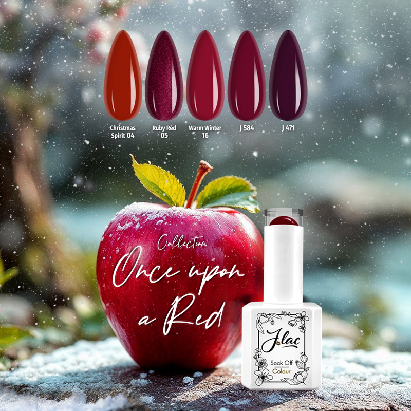 Ημιμόνιμα Βερνίκια Jlac - Once Upon a Red