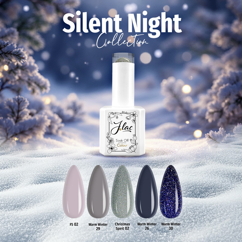 Ημιμόνιμα Βερνίκια Jlac - Silent Night