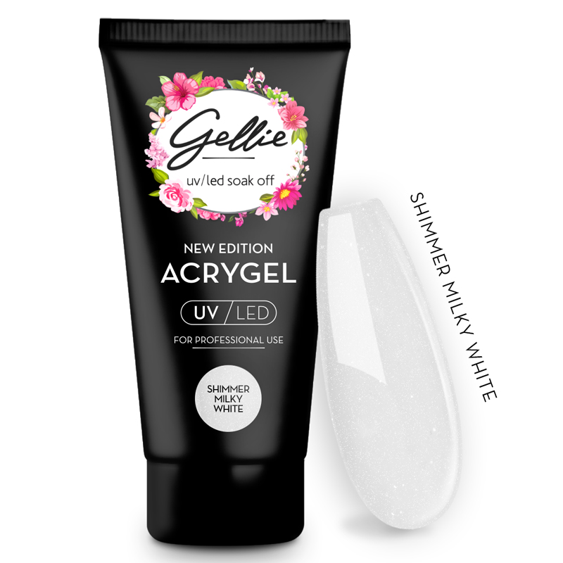 Acrygel Shimmer Milky White 60ml