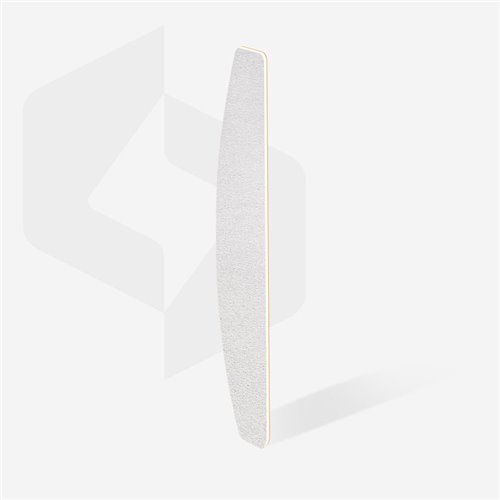 Staleks Disposable white files for crescent nail file on a soft foam layer - EXPERT 40 - 100 grit - 30 pcs