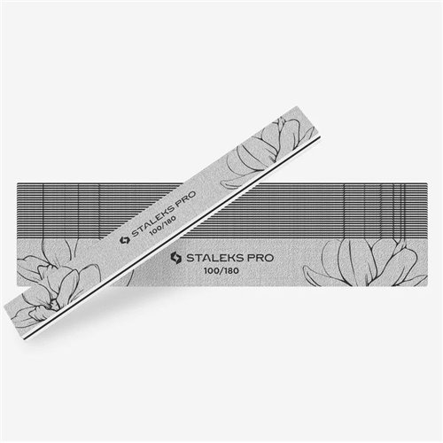 Staleks Straight Mineral Nail File Set - Expert 20 - 100/180 - 25pcs
