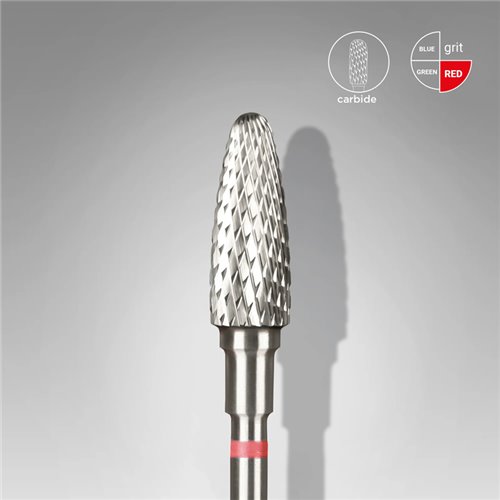Staleks Carbide Drill Bit - corn red - EXPERT - 5mm